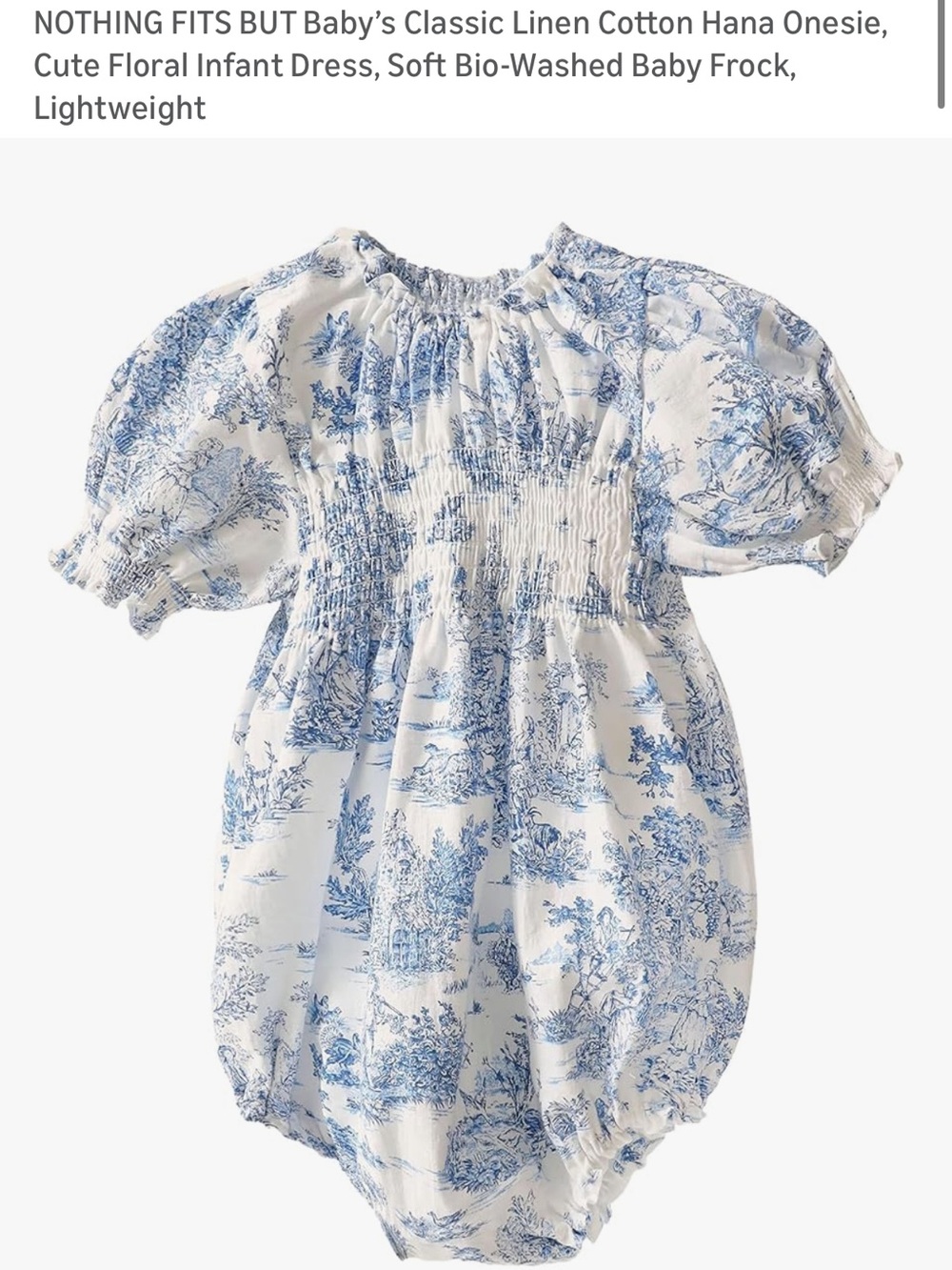 Nothing Fits But {Paris} romper
